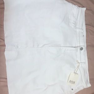 White skirt